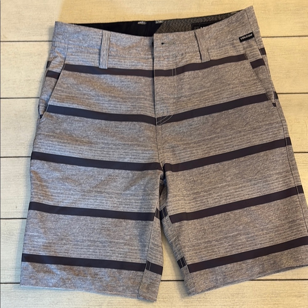 Volcom Gray Casual Tailored Shorts
